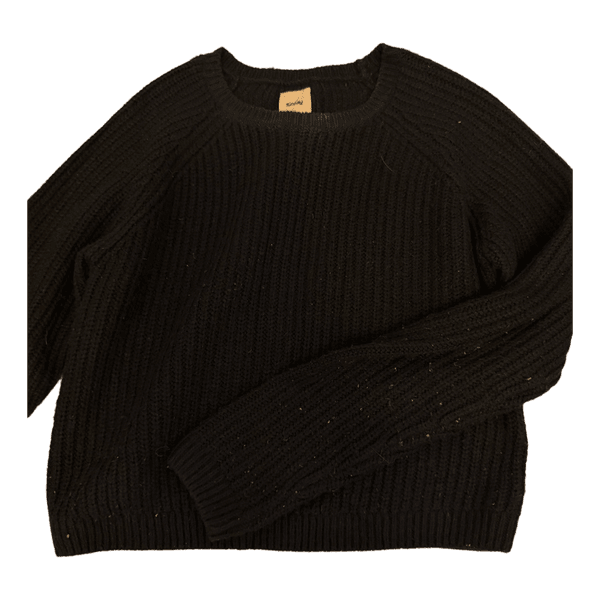 Black knit jumper