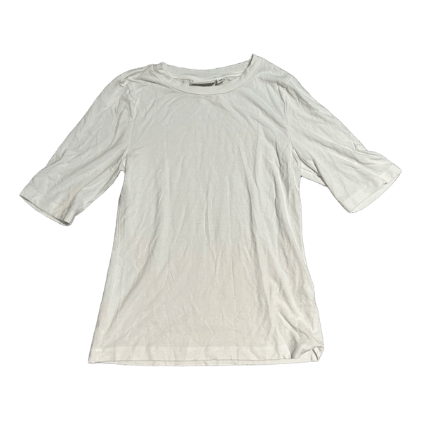 White cotton t-shirt