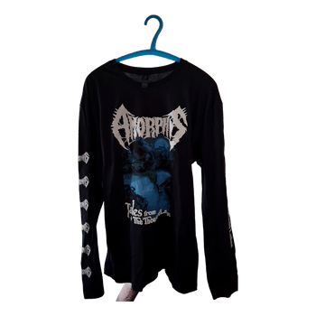 Amorphis pitkähihainen paita L