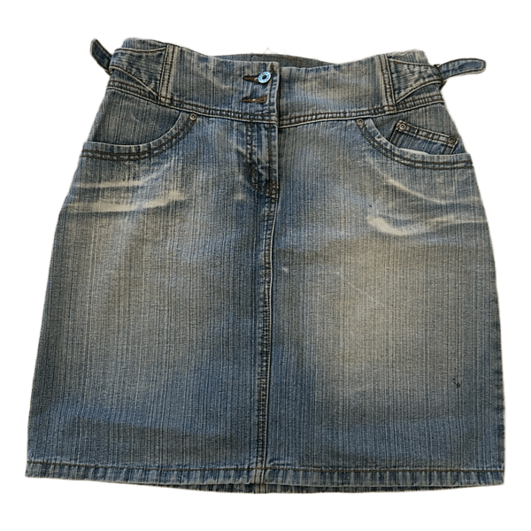 Vintage denimnederdel
