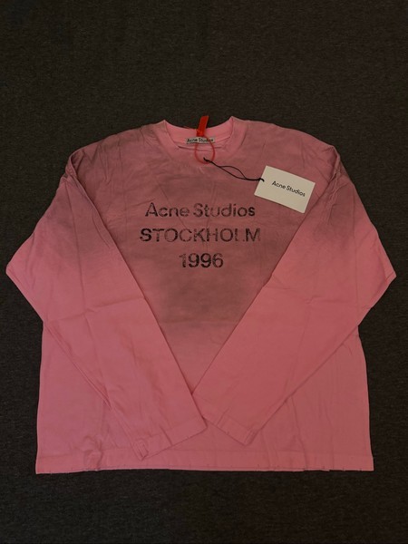 Acne Studios pink long-sleeve t-shirt