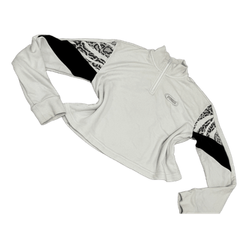 Puma white half-zip sweatshirt