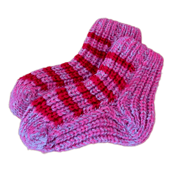 Kids Hand knitted wool socks