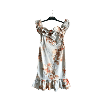 Off shoulder kukkamekko EU40