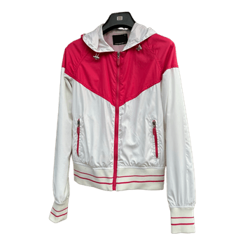 Fishbone pink white jacket