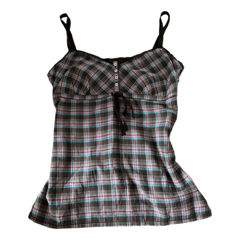 Esprit ruudullinen toppi