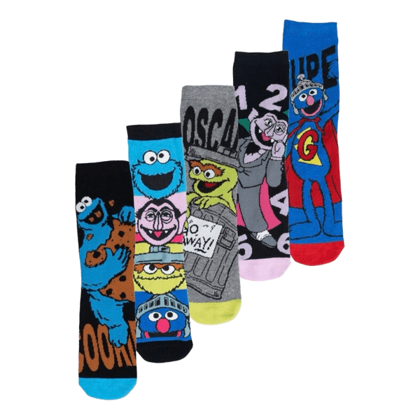 Sesame Street sukat 5 paria