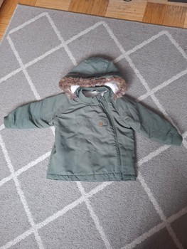 Green winter jacket