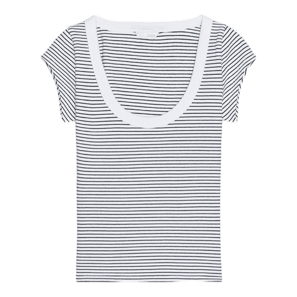 Stribet t-shirt