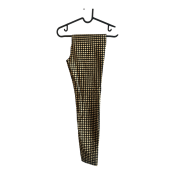 Black yellow skinny trousers FBsister size M