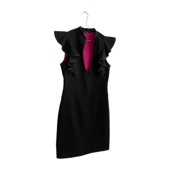 Black halo dress