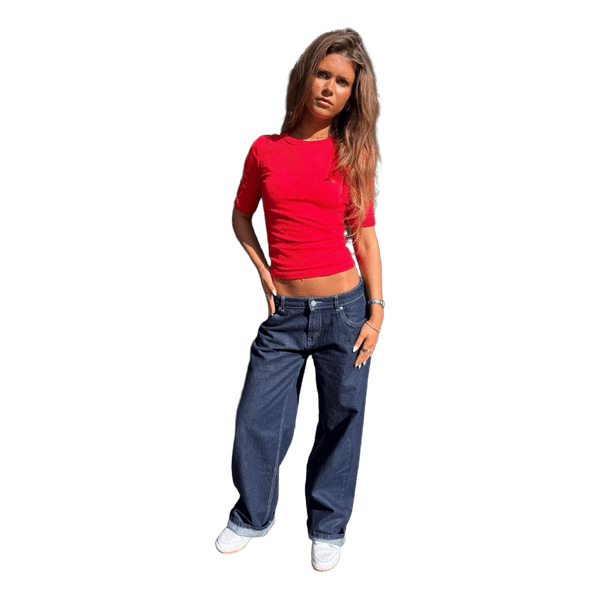 ESTHER JEANS - RAW BLUE