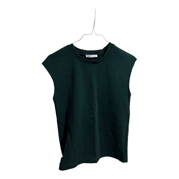 Mørkegrøn t-shirt