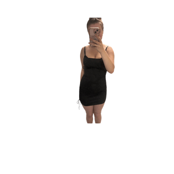 Musta bodycon-mekko