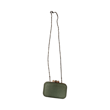 Vihreä clutch-laukku