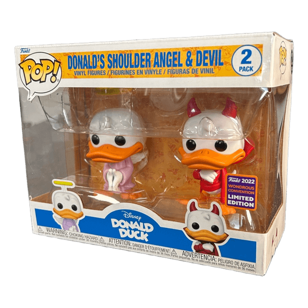 Funko Pop! Donald Duck Angel & Devil (2-pack) – Limited Edition