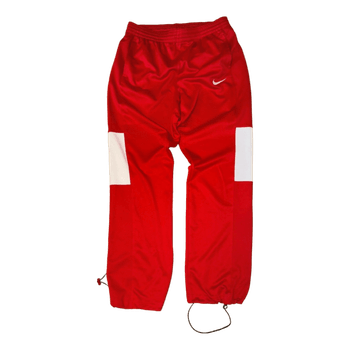 Nike red track pants