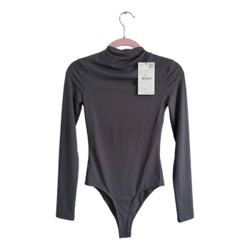 mock neck bodysuit