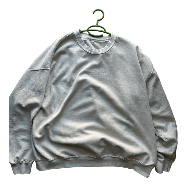 Beige graphic sweatshirt