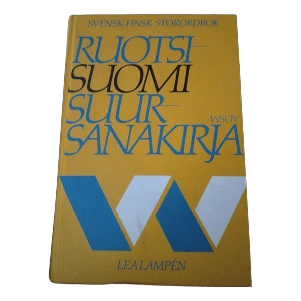 Ruotsi suomi suuri sanakirja
