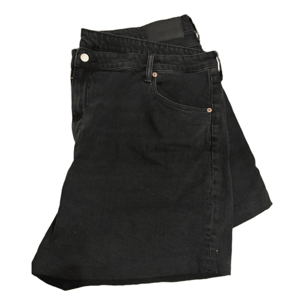 Sorte denimshorts