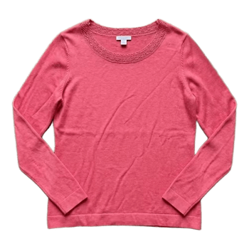 Pink Charter Club sweater, size S.