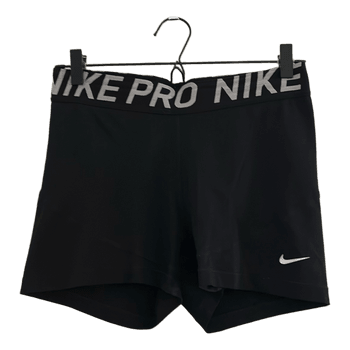 Mustat Nike Pro treenishortsit