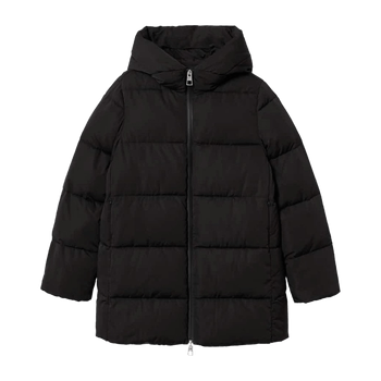 Black winter coat