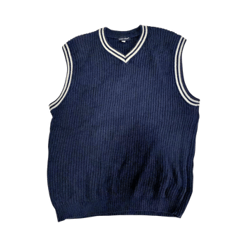 Tummansininen neuleliivi