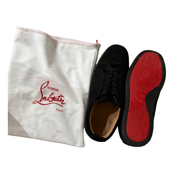 Mustat Christian Louboutin tennarit