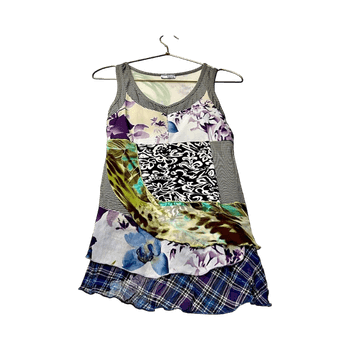 Heine y2k colourful patchwork top