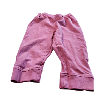 Vaaleanpunaiset vauvan housut