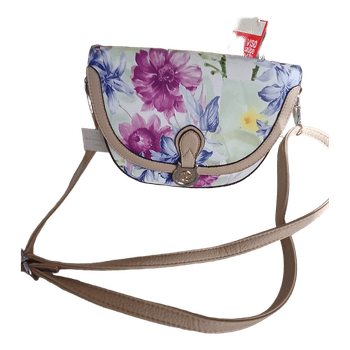 Gėlėta rankinė per petįra