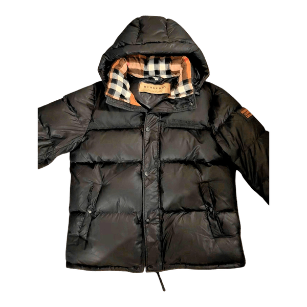 Burberry black puffer jacket