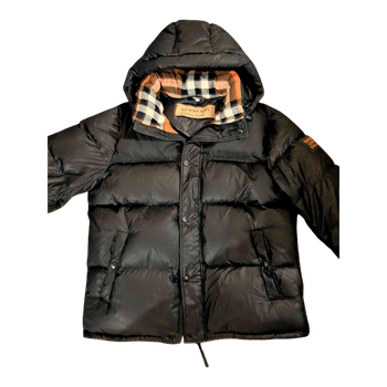 Burberry black puffer jacket