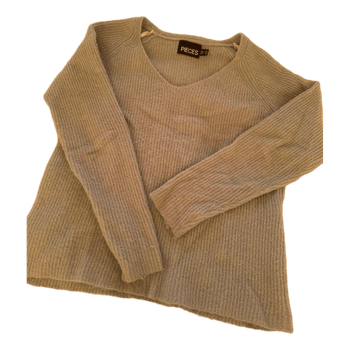 Vaaleansininen Pieces neulepaita