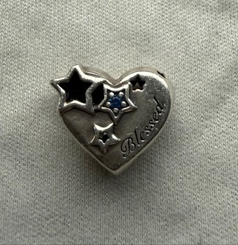 Pandora Moments Thankful Heart & Stars Charm