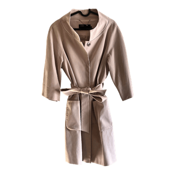 Pink cotton blend coat ICON size XL