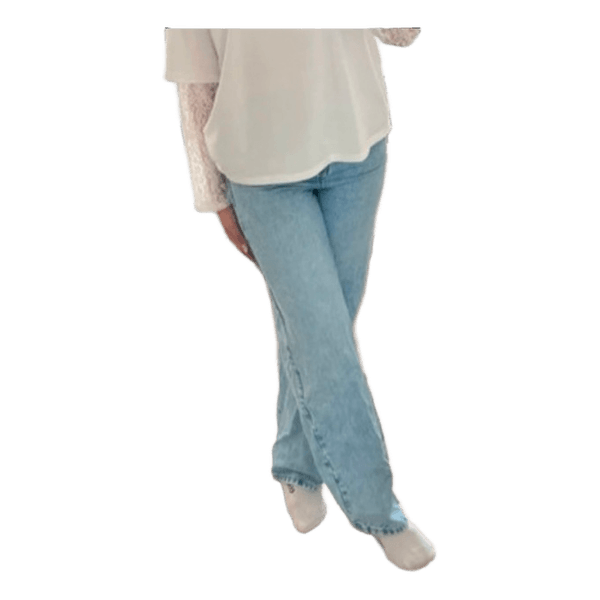 Lyseblå jeans