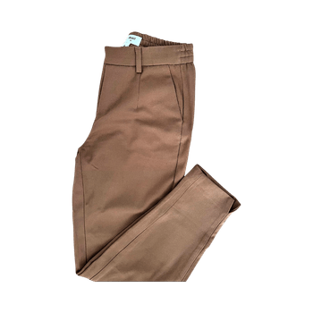 Ruskeat suorat housut