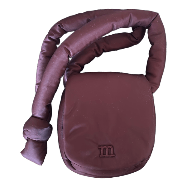 Marimekko Burgundy padded shoulder bag