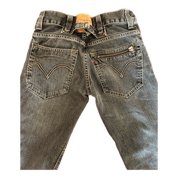 Levi's grey straight jeans