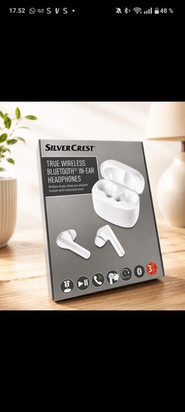Silvercrest langattomat nappikuulokkeet