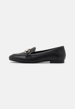 Black loafers