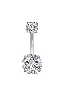 Navel belly button ring
