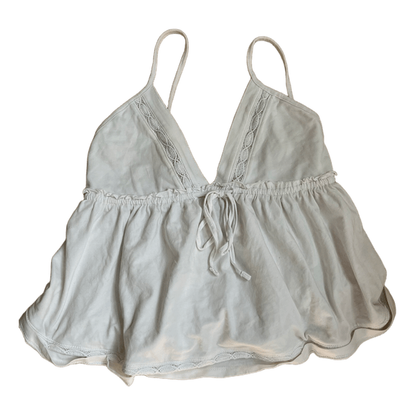 White tank top