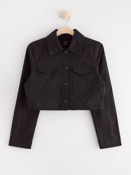 Black cotton jacket Lindex