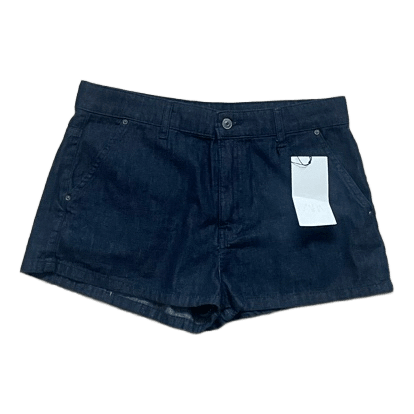 Mørkeblå denimshorts