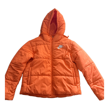Nike orange puffer jacket