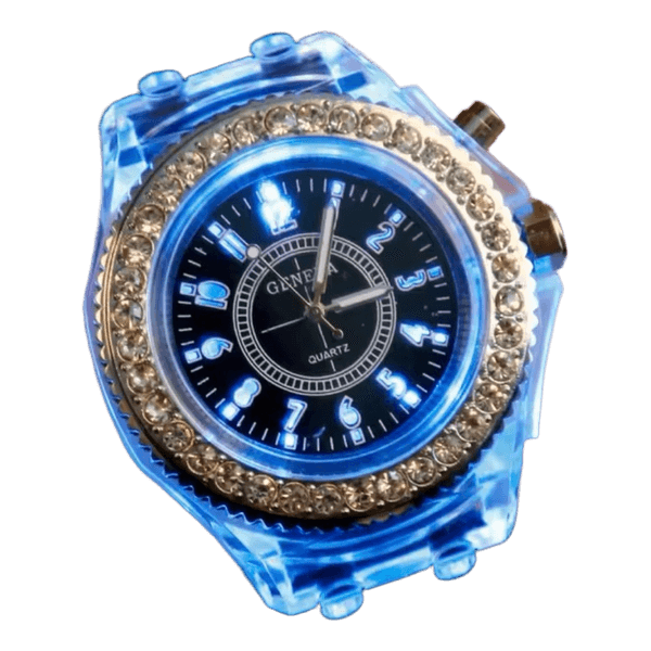LED Flash Luminous Watch